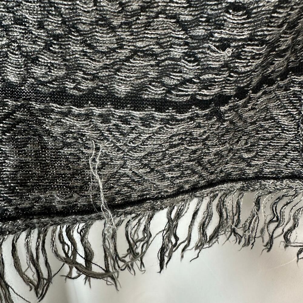 Ruby Rd. Gray Silver Metallic Cheetah Leopard Ope… - image 6